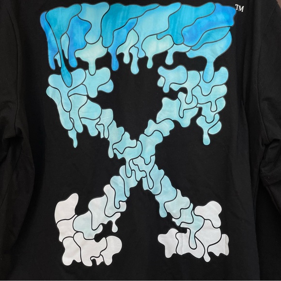 🔥🔥🔥 Off-White Marker Over Hoodie Black L 🔥🔥🔥 NWT - Picture 8 of 16